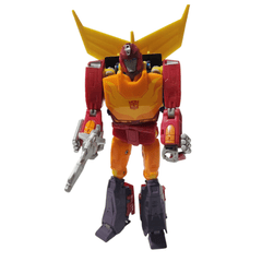 Transformers Studio Series 86 Hot Rod Loose Missing both blue pistol flash